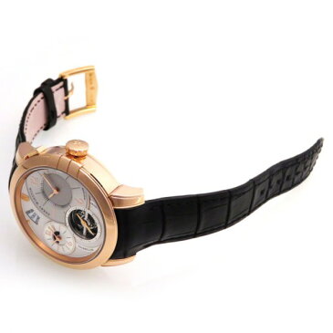 ハリー・ウィンストン HARRY WINSTON ミッドナイト GMT トゥールビヨン MIDATG45RR002 ホワイト文字盤 メンズ 腕時計 【新品】