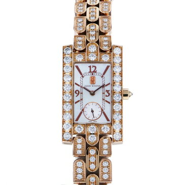 ハリー・ウィンストン HARRY WINSTON アヴェニュー クラシック 310/LQRR.MD31/D3.1 ホワイトシェル文字盤 レディース 腕時計 【中古】