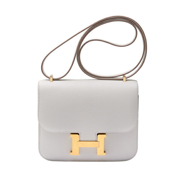 エルメス HERMES コンスタンス ミニ 3 シェーブル マッシュルーム イエローゴールド金具 B刻印 未使用 バッグ レディースのサムネイル
