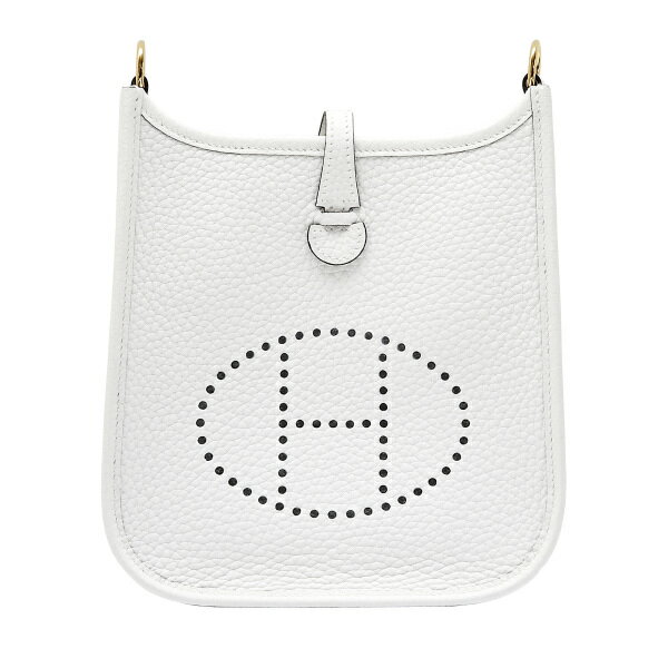 エルメス HERMES エブリンアマゾン エヴリンアマゾンTPM トリヨンクレマンス ニューホワイト イエローゴールド金具 B刻印 未使用 バッグ レディースのサムネイル