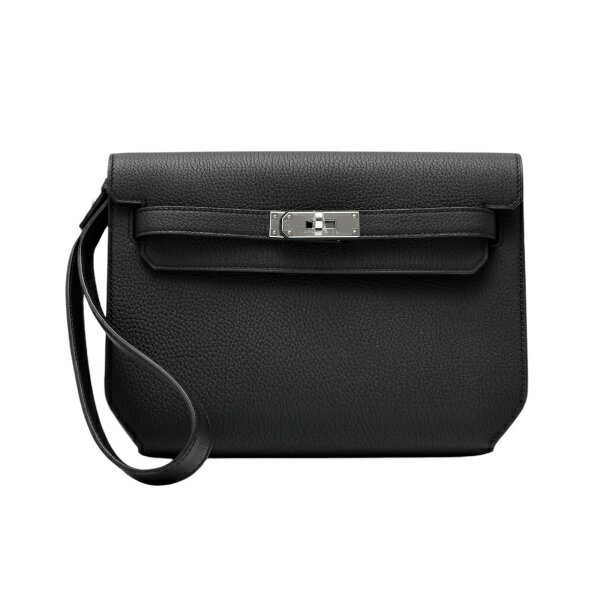 エルメス HERMES ケリー25 デペッシュ トゴ ブラック シルバー金具 W刻印 未使用 バッグ レディースのサムネイル