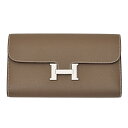 エルメス HERMES コンスタンスロング トゥーゴー エプソン エトゥープ シルバー金具 K刻印 未使用 バッグ レディース
