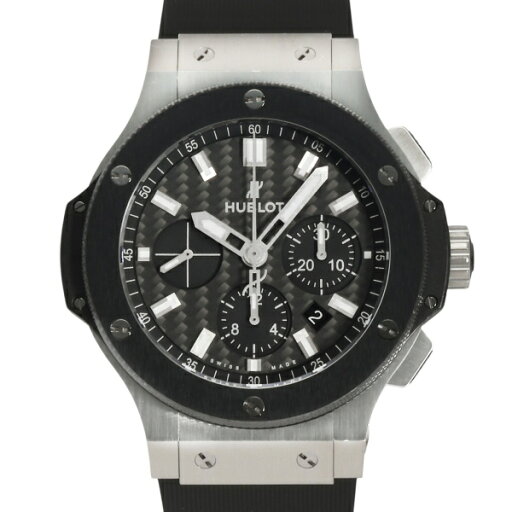 ウブロ HUBLOT ビッグバン エボリューション スチール セラミック 301.SM.1770.RX ブラック文字盤 中古 腕時計 メンズ ウブロ HUBLOT ビッグバン エボリューション スチール セラミック 301.SM.1770.RX ブラック文字盤 中古 腕時計 メンズ