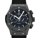 ウブロ HUBLOT クラシックフュージョン クロノグラフ ブラック マジック 521.CM.1171.RX ブラック文字盤 新品 腕時計 メンズ