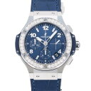 ウブロ HUBLOT ビッグバン スチール ブルー ダイヤモンド 341.SX.7170.LR.1204 ブルー文字盤 新品 腕時計 メンズ