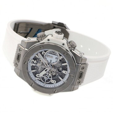 ウブロ HUBLOT ビッグバン ウニコ チタニウム ホワイト 441.NE.2010.RW グレー文字盤 新品 腕時計 メンズ