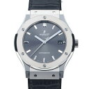 ウブロ HUBLOT クラシックフュージョン チタニウム レーシンググレー 511.NX.7071.LR グレー文字盤 新品 腕時計 メンズ