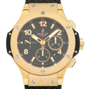 ウブロ HUBLOT ビッグバン ゴールド 301.PX.130.RX ブラック文字盤 新品 腕時計 メンズ