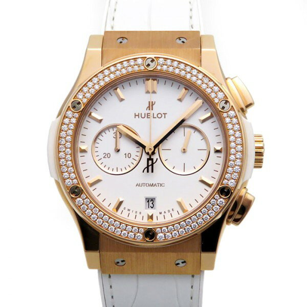 ウブロ HUBLOT クラシックフュージョン キングゴールド クロノグラフ ダイヤモンド 541.OE.2080.LR.1104 ホワイト文字盤 新品 腕時計 メンズのサムネイル