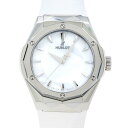 ウブロ HUBLOT クラシックフュージョン オーリンスキー チタニウム ホワイト 550.NS.2200.RW.ORL20 ホワイト文字盤 新品 腕時計 メンズ