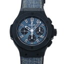 ウブロ HUBLOT ビッグバン ジーンズ 世界限定250本 301.CI.2770.NR.JEANS ブルー文字盤 中古 腕時計 メンズ