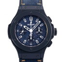 ウブロ HUBLOT ビッグバン ジーンズ 世界限定250本 301.CI.2770.NR.JEANS ブルー文字盤 中古 腕時計 メンズ