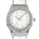 ウブロ HUBLOT クラシックフュージョン ベルルッティ スクリット フラットビアンコ 日本限定1 ...