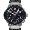 ウブロ 腕時計（メンズ） ウブロ HUBLOT ビッグバン スチール セラミック 301.SB.131.RX ブラック文字盤 新品 腕時計 メンズ