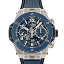 ウブロ 腕時計（メンズ） ウブロ HUBLOT ビッグバン チタニウム ブルーセラミック 441.NL.5171.RX ブルー文字盤 新品 腕時計 メンズ