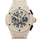 ウブロ 腕時計（メンズ） ウブロ HUBLOT ビッグバン インテグレーテッド ベージュセラミック 世界限定250本 451.CZ.4620.CZ シルバー文字盤 未使用 腕時計 メンズ