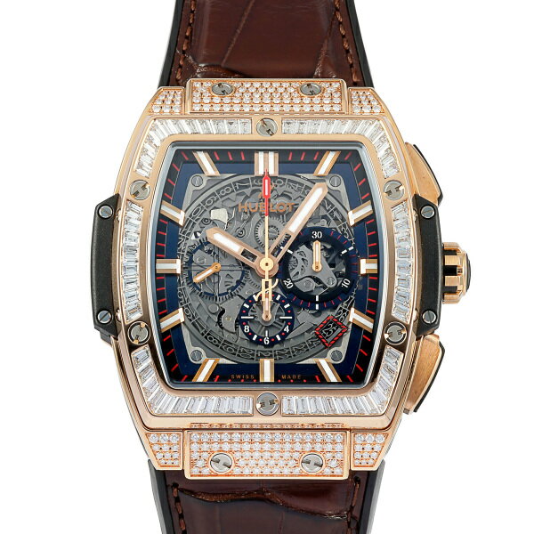 ウブロ HUBLOT スピリット・オブ・ビッグバン キングゴールド ジュエリー 601.OX.0183.LR.0904 グレー文字盤 新古品 腕時計 メンズ