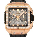 ウブロ HUBLOT スクエア・バンウニコ キングゴールド ダイヤモンド 821.OX.0180.R ...