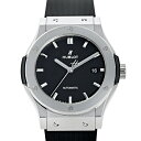 ウブロ 腕時計（メンズ） ウブロ HUBLOT クラシックフュージョン チタニウム 542.NX.1171.RX ブラック文字盤 新品 腕時計 メンズ