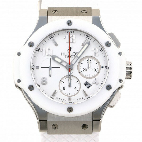 ウブロ 腕時計（メンズ） ウブロ HUBLOT ビッグバン サンモリッツ 301.SE.230.RW ホワイト文字盤 新品 腕時計 メンズ