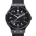 ウブロ 腕時計（メンズ） ウブロ HUBLOT クラシックフュージョン ブラックマジック 565.CM.1470.RX ブラック文字盤 新品 腕時計 メンズ