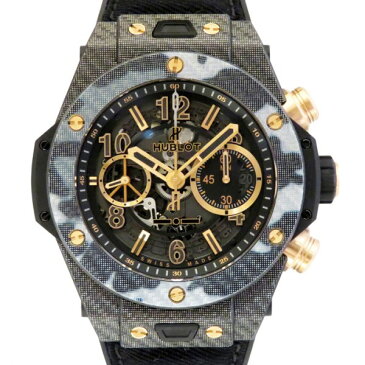 ウブロ HUBLOT ビッグバン ウニコ イタリアインディペンデント ブラックカムフラージュ 世界限定250本 411.YT.1198.NR.ITI16 ブラック/ゴールド文字盤 メンズ 腕時計 【新品】