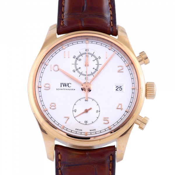 IWC ポルトギーゼ 腕時計（メンズ） IWC ポルトギーゼ IW390301 ホワイト文字盤 新品 腕時計 メンズ