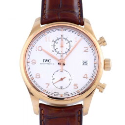 IWC ポルトギーゼ 腕時計（メンズ） IWC ポルトギーゼ IW390301 ホワイト文字盤 新品 腕時計 メンズ