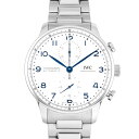 IWC ポルトギーゼ 腕時計（メンズ） IWC ポルトギーゼ クロノグラフ IW371617 シルバー文字盤 新品 腕時計 メンズ