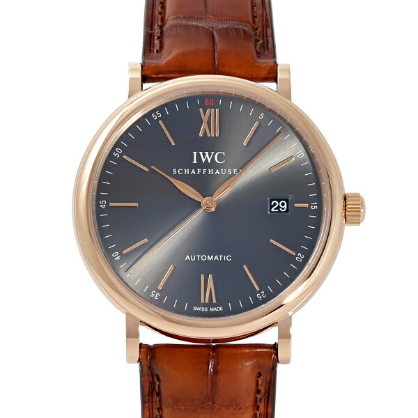 IWC ポートフィノ 腕時計（メンズ） IWC ポートフィノ オートマティック IW356511 グレー文字盤 新品 腕時計 メンズ