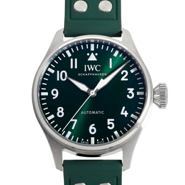 IWC パイロットウォッチ IW329306 グリーン/アラビア文字盤 未使用 腕時計 メンズ