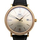 IWC ポートフィノ 腕時計（メンズ） IWC ポートフィノ オートマティック ベゼルダイヤ IW356515 シルバー文字盤 新品 腕時計 メンズ