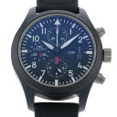 IWC パイロットウォッチ クロノグラフ トップガン IW378901 ブラック文字盤 中古 腕時計 ...