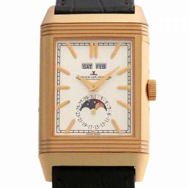 ジャガー・ルクルト JAEGER LE COULTRE レベルソ トリビュート カレンダー Q3912420 シルバー文字盤 新品 腕時計 メンズのサムネイル