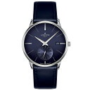 ユンハンス 腕時計 メンズ ユンハンス JUNGHANS マイスター スモールセコンド 058 4901 00 ブルー文字盤 新品 腕時計 メンズ