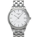 ロンジン LONGINES フラッグシップ L4.774.4.14.6 ホワイト文字盤 新品 腕時計 メンズ