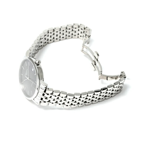 ロンジン LONGINES エレガント L4.810.4.72.6 グレー文字盤 新品 腕時計 メンズ