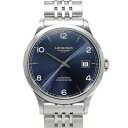 ロンジン LONGINES レコード L2.820.4.96.6 ブルー文字盤 新品 腕時計 メンズ