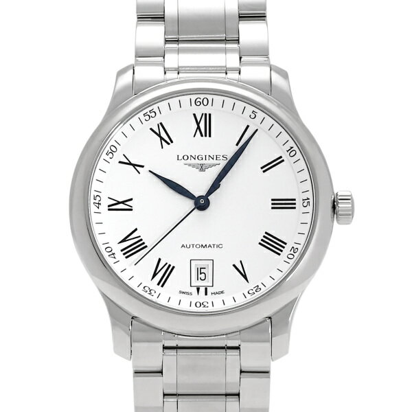 ロンジン LONGINES マスター コレクション L2.628.4.11.6 ホワイト文字盤 新品 腕時計 メンズ