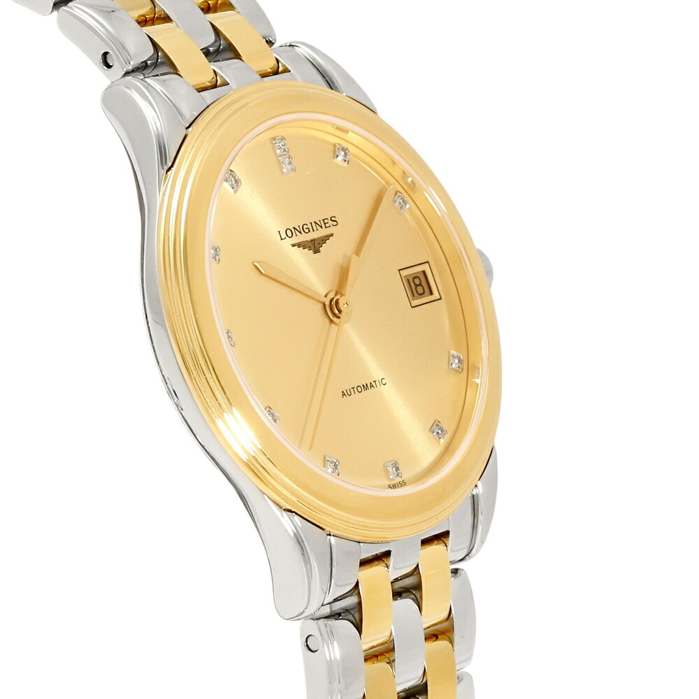 ロンジン LONGINES フラッグシップ L4.774.3.37.7 ゴールド文字盤 腕時計 メンズ ウォッチ Watch yukizaki-10167319 ジェムキャッスルゆきざき サンプル画像2
