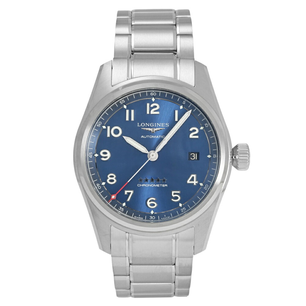 ロンジン LONGINES スピリット L3.810.4.93.9 ブルー文字盤 新品 腕時計 メンズ