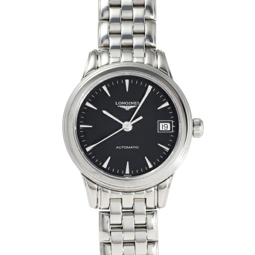 ロンジン LONGINES フラッグシップ L4.274.4.52.6 ブラック文字盤 新品 腕時計 メンズ ロンジン LONGINES フラッグシップ L4.274.4.52.6 ブラック文字盤 新品 腕時計 メンズ