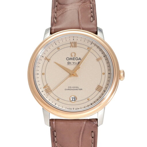オメガ OMEGA デ・ヴィル プレステージ 36.8MM 424.23.37.20.09.001 アイボリー文字盤 新品 腕時計 男女兼用 オメガ OMEGA デ・ヴィル プレステージ 36.8MM 424.23.37.20.09.001 アイボリー文字盤 新品 腕時計 男女兼用