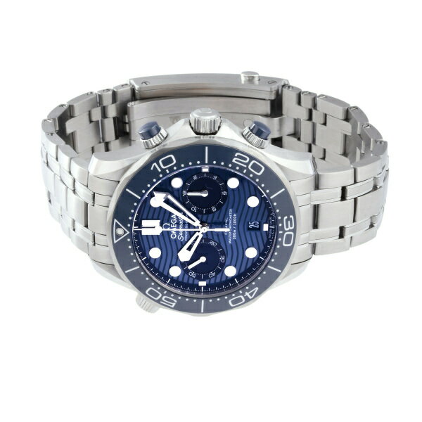 オメガ OMEGA シーマスター ダイバー 300M 210.30.44.51.03.001 ブルー文字盤 新品 腕時計 メンズ
