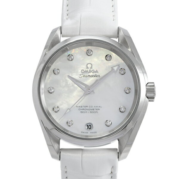 オメガ OMEGA シーマスター アクアテラ 150M 231.13.39.21.55.002 ホワイト文字盤 新品 腕時計 レディース