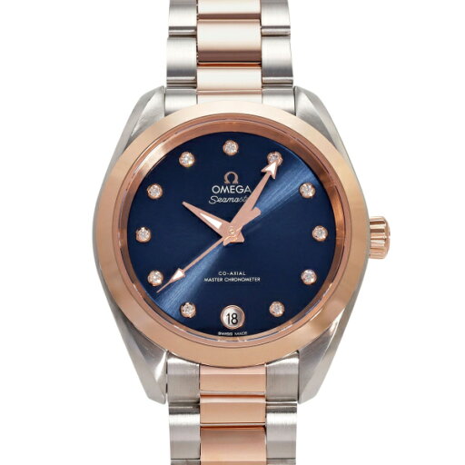 オメガ OMEGA シーマスター アクアテラ 220.20.34.20.53.001 ブルー文字盤 新品 腕時計 レディース オメガ OMEGA シーマスター アクアテラ 220.20.34.20.53.001 ブルー文字盤 新品 腕時計 レディース