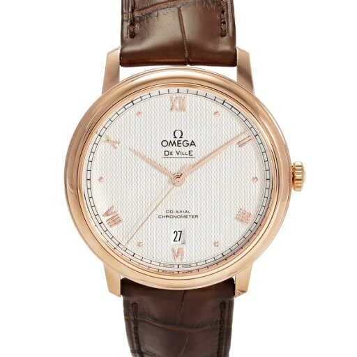 オメガ OMEGA デ・ヴィル プレステージ25周年記念 424.53.40.20.99.001 シルバー文字盤 新品 腕時計 メンズ オメガ OMEGA デ・ヴィル プレステージ25周年記念 424.53.40.20.99.001 シルバー文字盤 新品 腕時計 メンズ