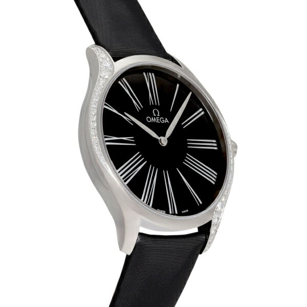 オメガ OMEGA デ・ヴィル トレゾア 428.17.39.60.01.001 ブラック文字盤 新品 腕時計 男女兼用