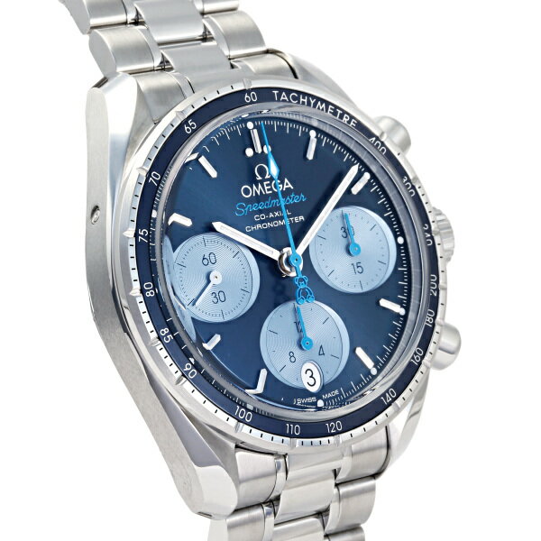 オメガ OMEGA スピードマスター 38 オービス・エディション 324.30.38.50.03.002 ブルー文字盤 新品 腕時計 メンズ