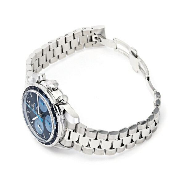 オメガ OMEGA スピードマスター 38 オービス・エディション 324.30.38.50.03.002 ブルー文字盤 新品 腕時計 メンズ